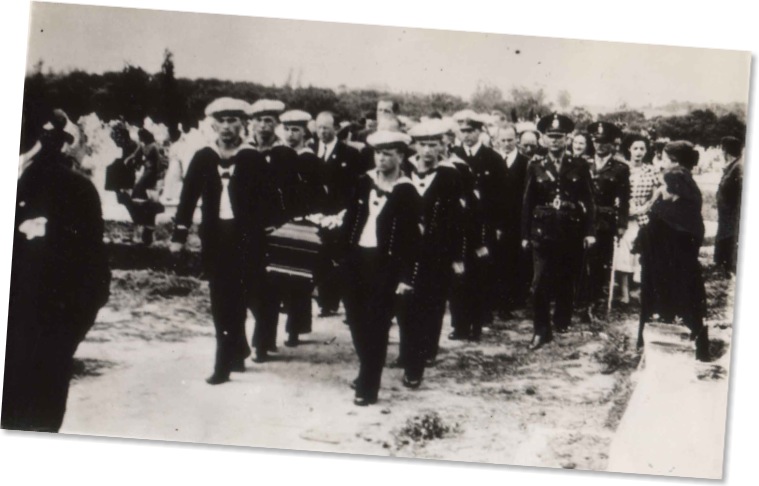 Graf Spee Burial Party